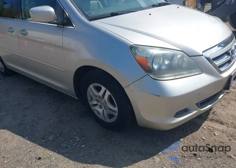 2007 Honda Odyssey Ex-L z USA, uszkodzony, nr VIN 5FNRL38777B403101